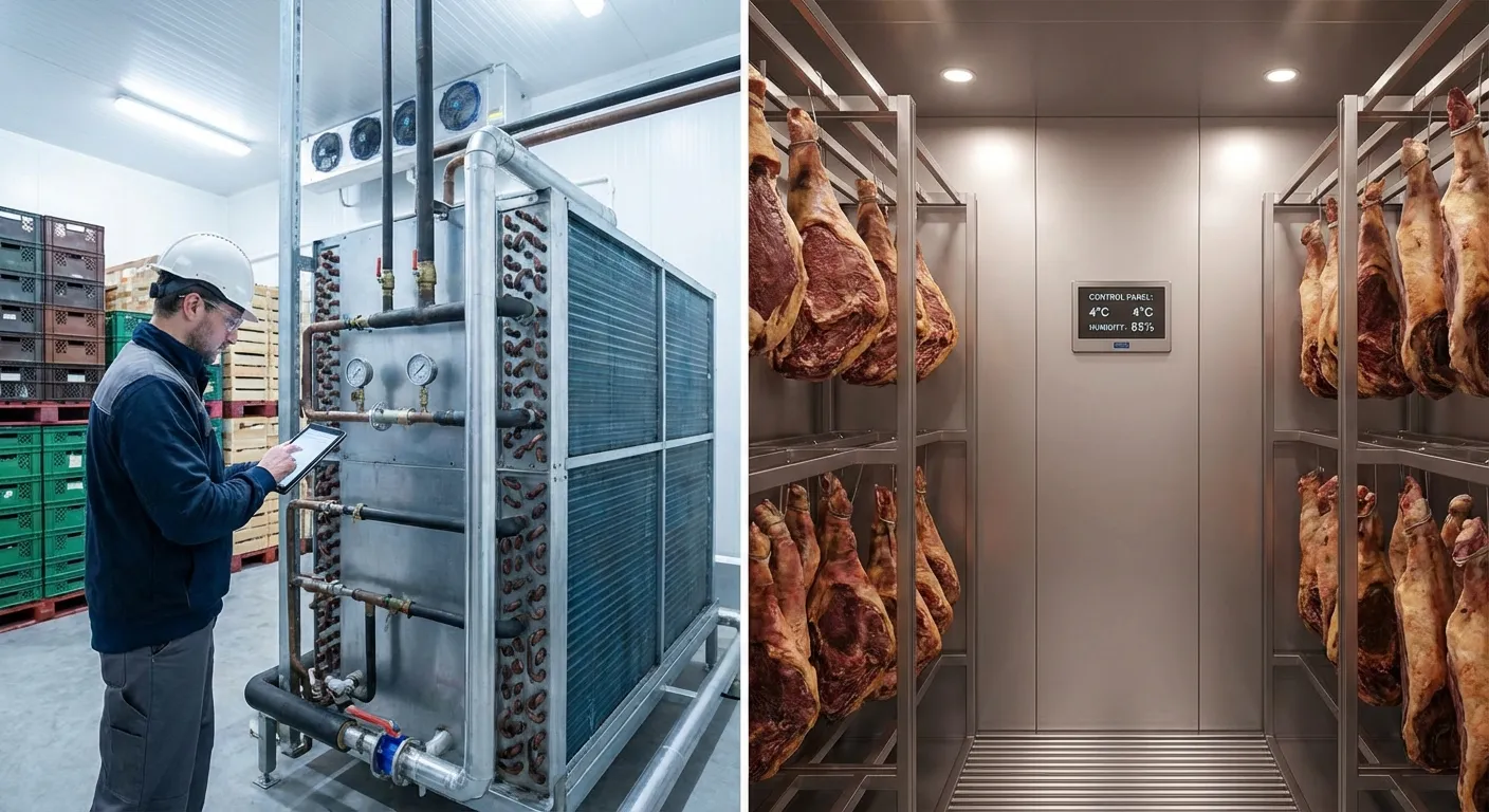 Servisiranje industrijske hladilne enote